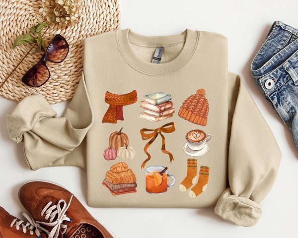 I love fall on sand sweatshirt