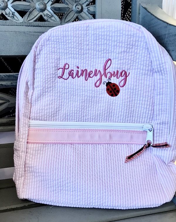 Monogrammed/personalized Retro Camo Backpack 